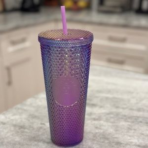 Starbucks 2022 Purple Studded Oil Slick Starbucks Tumbler